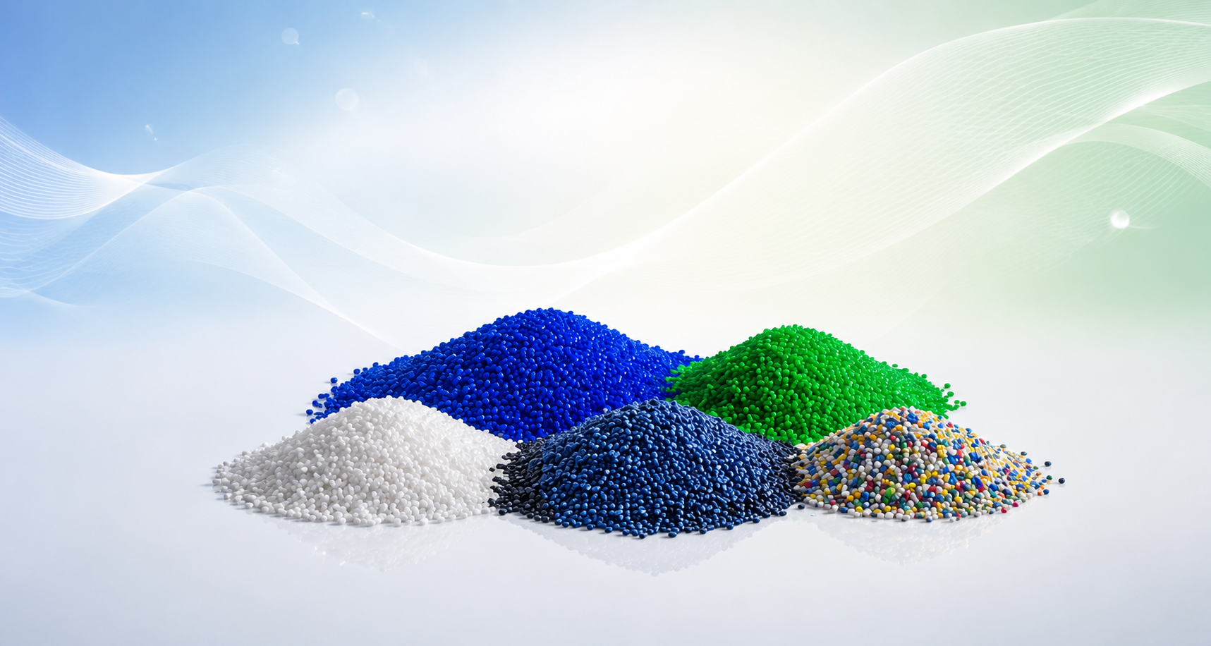Plastic granules used as raw material
